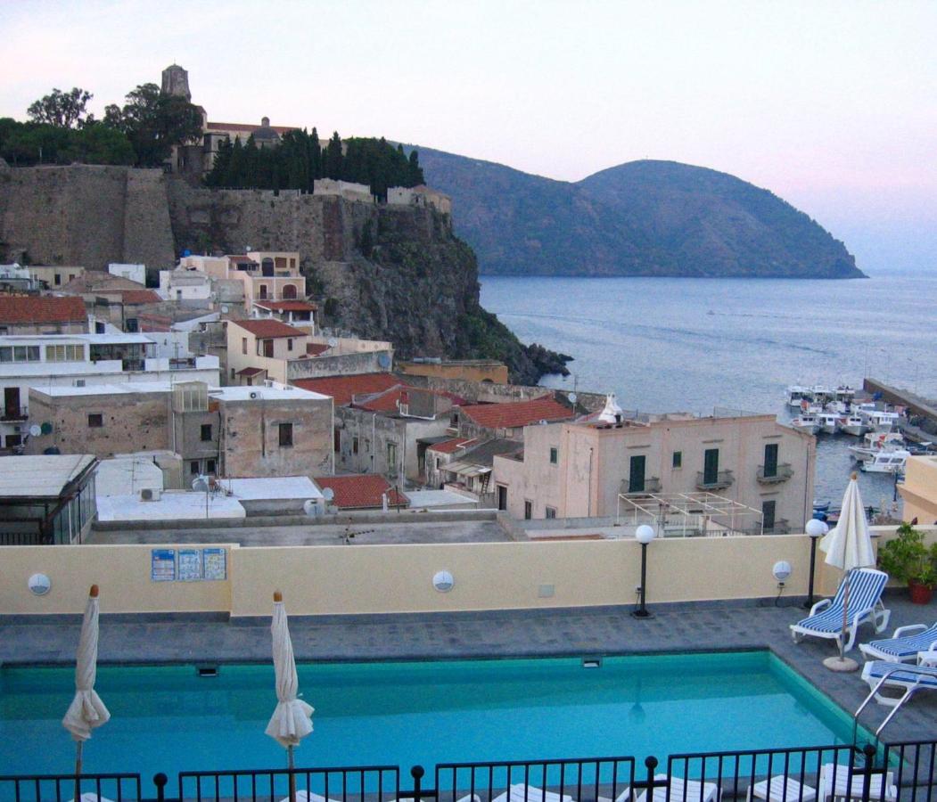 Hotel Villa Meligunis Lipari  Eksteriør bilde